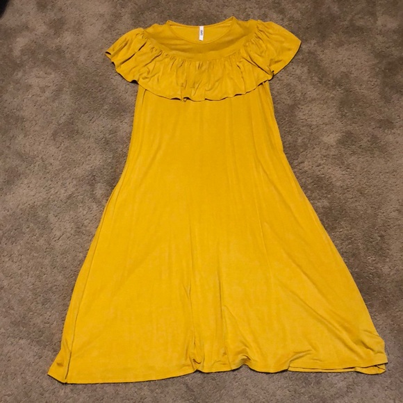 Mustard Dress - Picture 1 of 5
